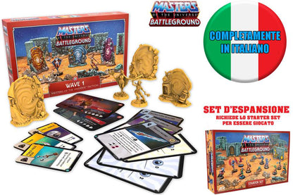 Masters of the Universe:battleground - wave 1 - masters of the universe faction ita