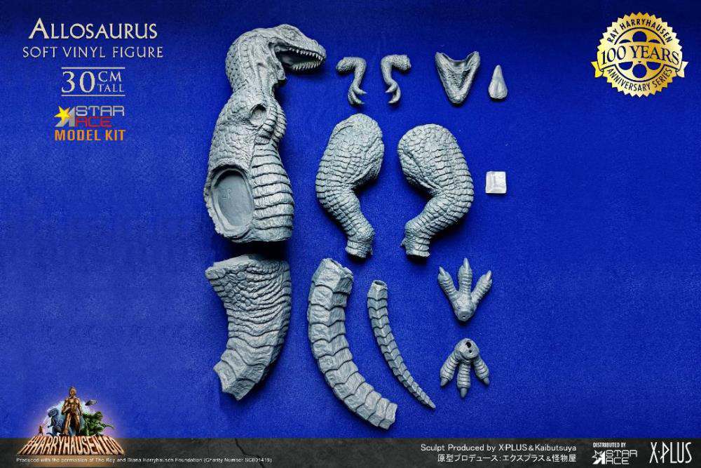 Ray harryhausen allosaurus model kit