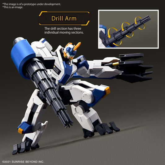 Hg mailes byakuchi drill & claw arm 1/72