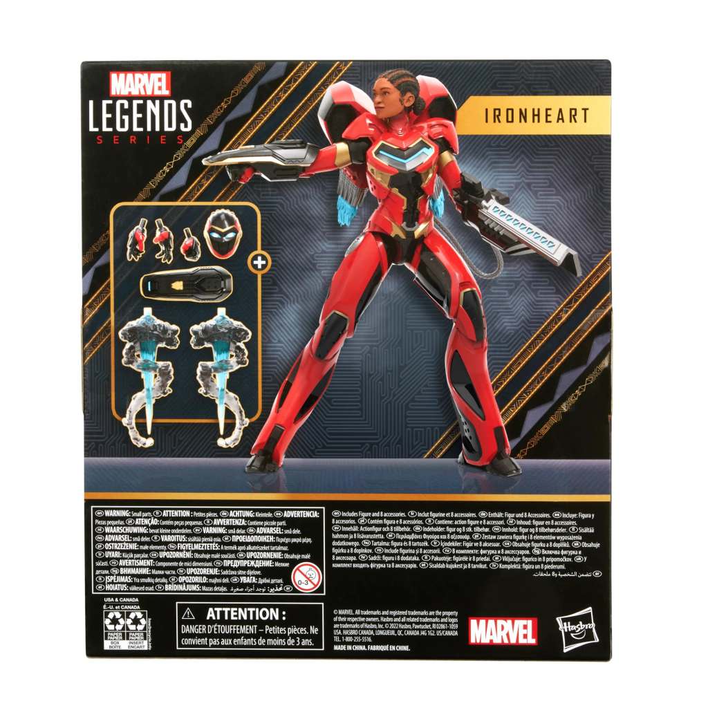 Marvel legends blp wf ironheart af