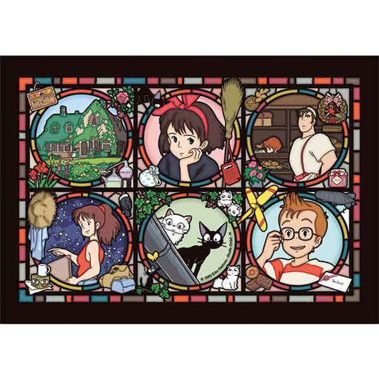 Kiki delivery 208 pcs stained Glas puzz