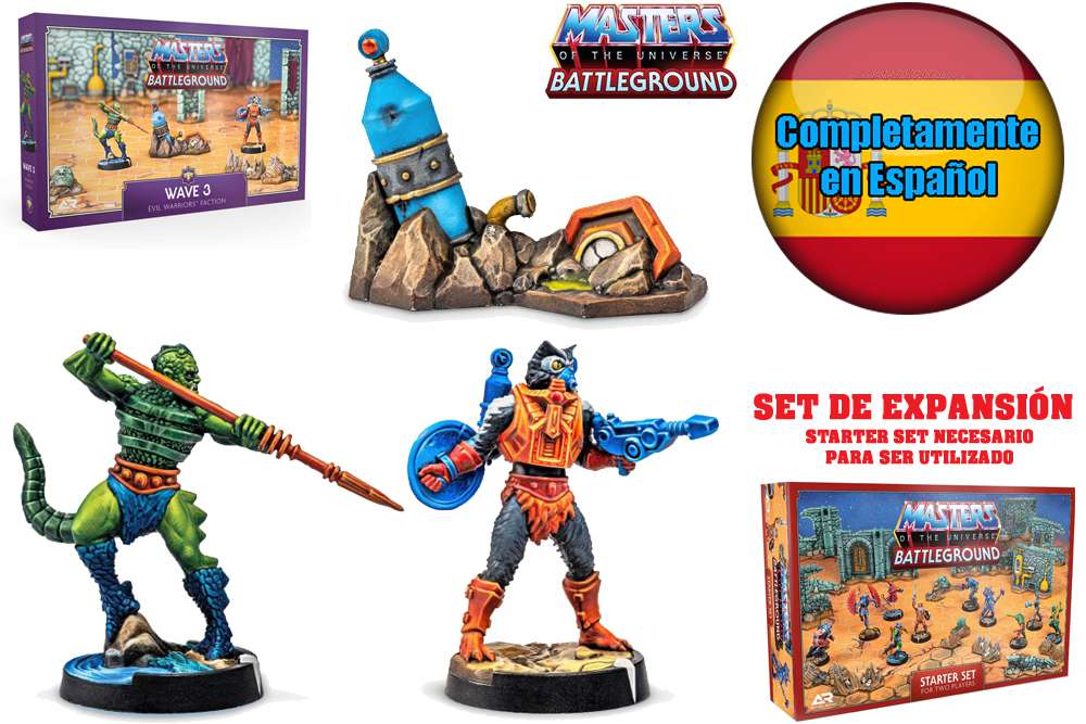 Masters of the Universe:battleground - wave 3 - evil warriors faction spa