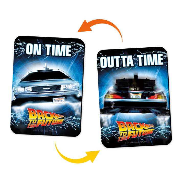 Back to the Future double sided magnet