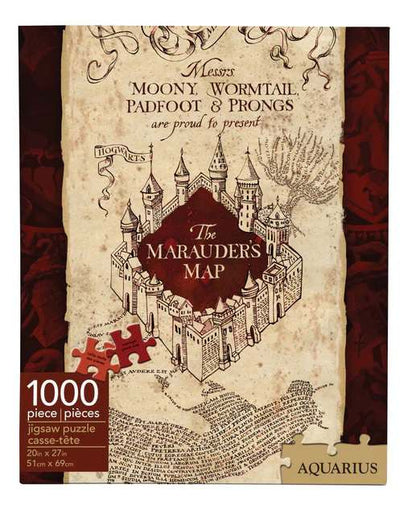 Harry Potter marauders map 1000pcs Pussel