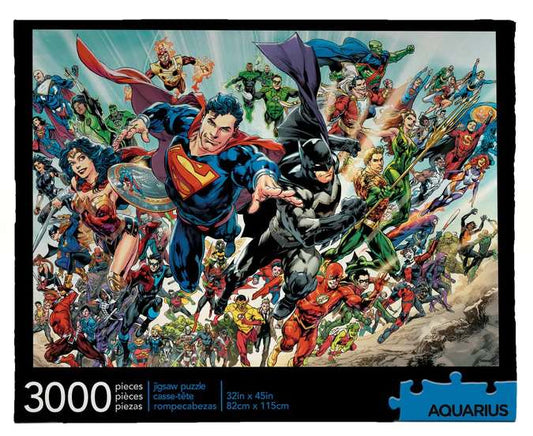 Dc comics cast 3000pcs Pussel