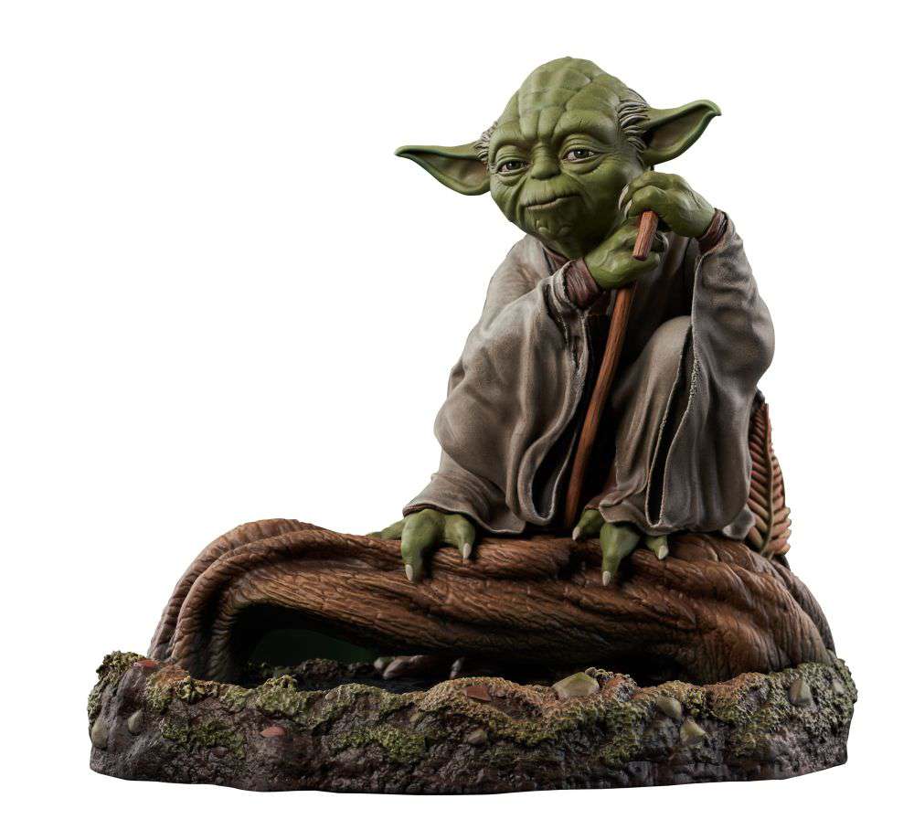 Star Wars milestones rotj yoda Staty