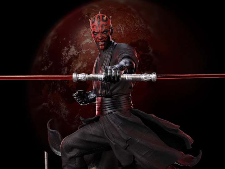 Star Wars darth maul 1/10 Staty