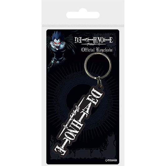 Death note logo rubber Nyckelring