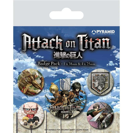 Attack on titan s3 Emblem / Pin pack