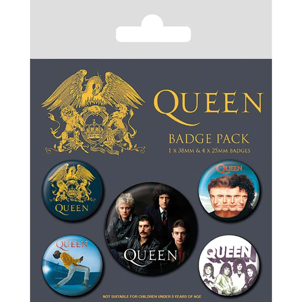 Queen classic Emblem / Pin pack