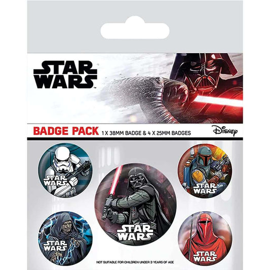 Star wars (dark side) Emblem / Pin pack