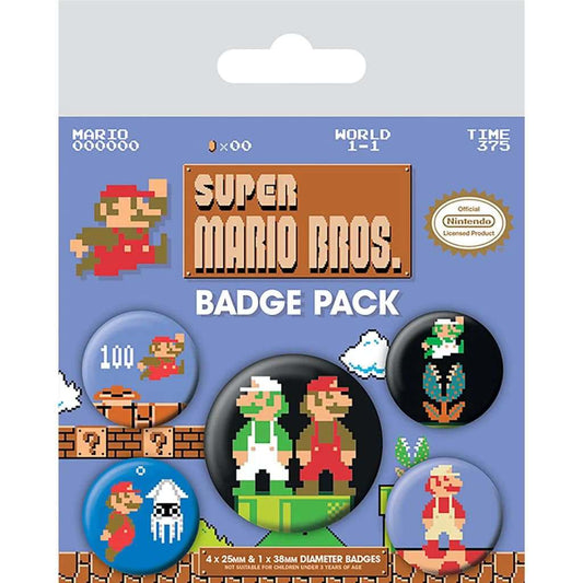 Emblem / Pin pack super mario bros