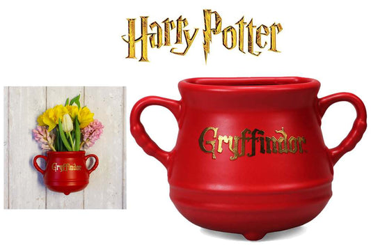 Harry Potter gryffindor cauldron wall vase shaped