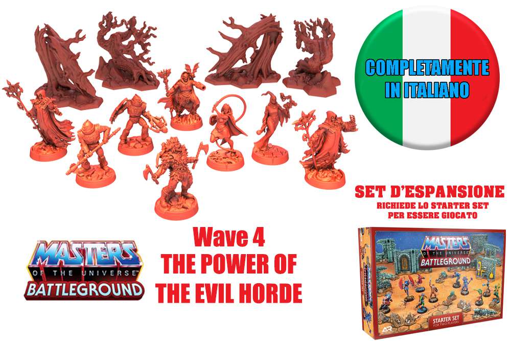 Masters of the Universe:battleground - wave 4 - the power of the evil horde ita