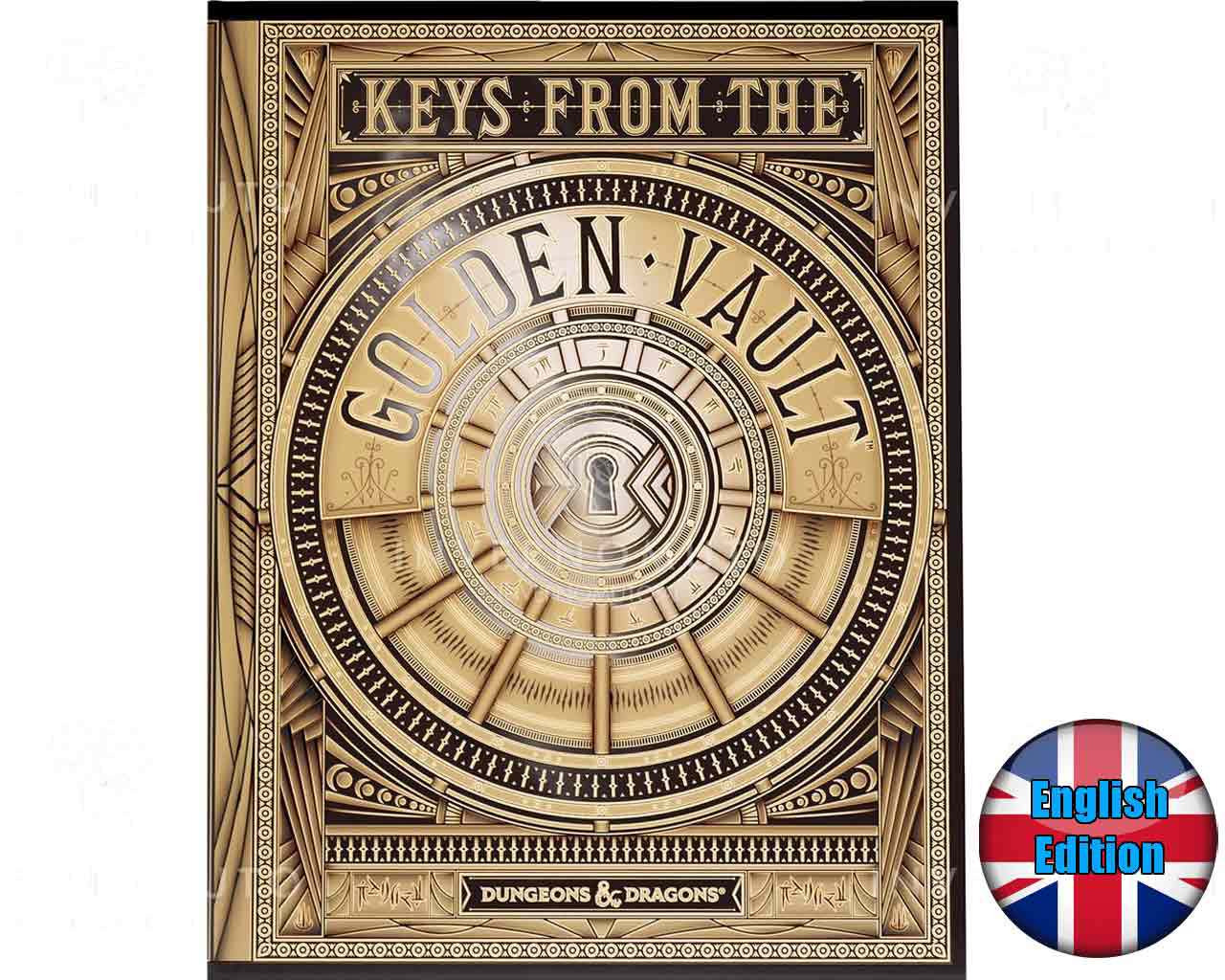 Dungeons & dragons-key from the golden vault-alternative cover english