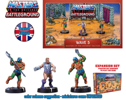 Masters of the Universe:battleground - wave 5 - masters of the universe faction -  english edition