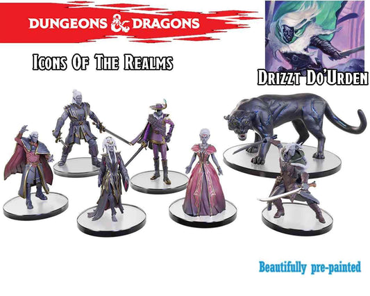 D&d the legend of drizzt 35th anniversary - family & foes boxed set