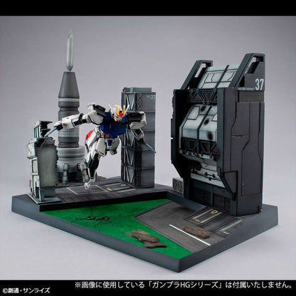 Ms gundam seed g structure 1/144 heliopolis battle stage