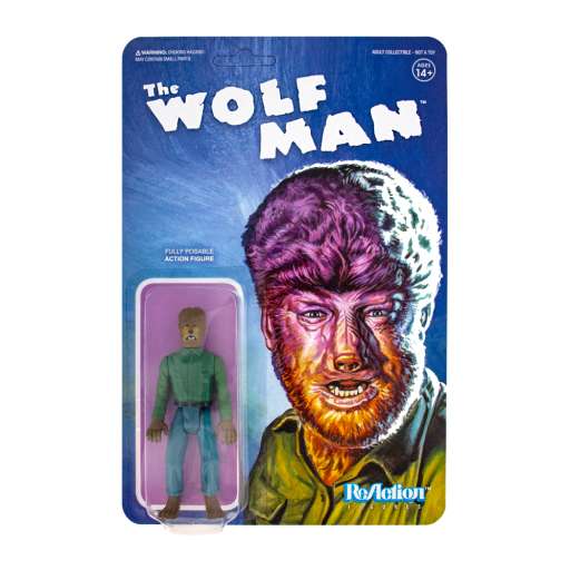 Universal monsters wolf man reActionfigur