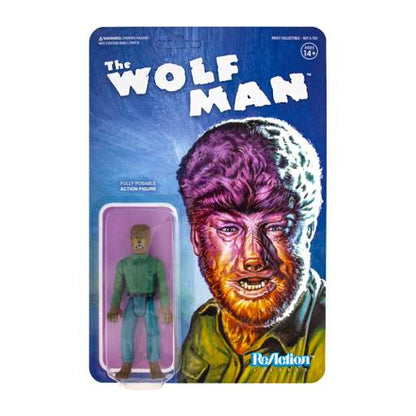 Universal monsters wolf man reActionfigur