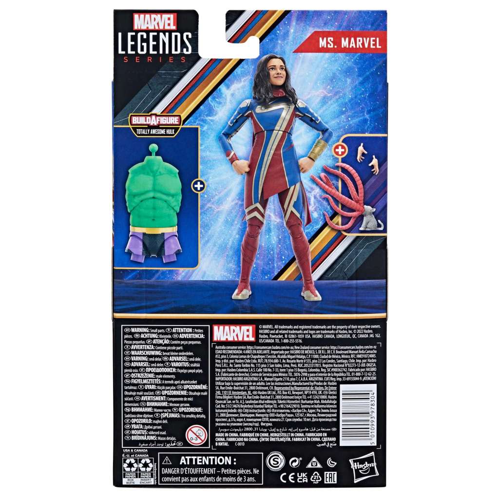 Marvel legends tah ms Marvel Actionfigur