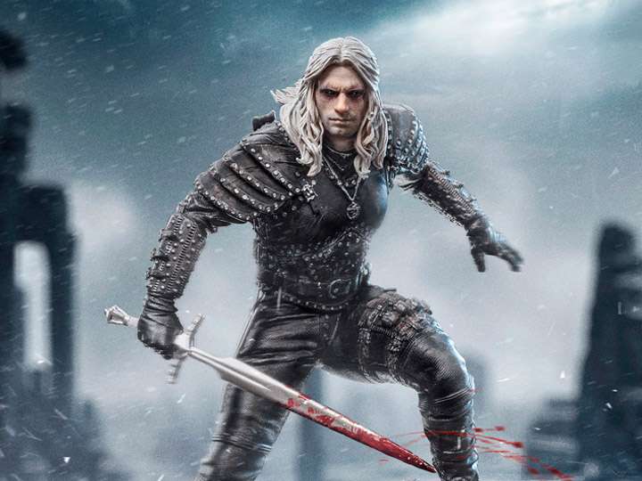 The witcher netflix geralt 1/10 Staty