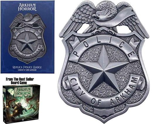 Arkham horror - limited edition replica police Emblem / Pin