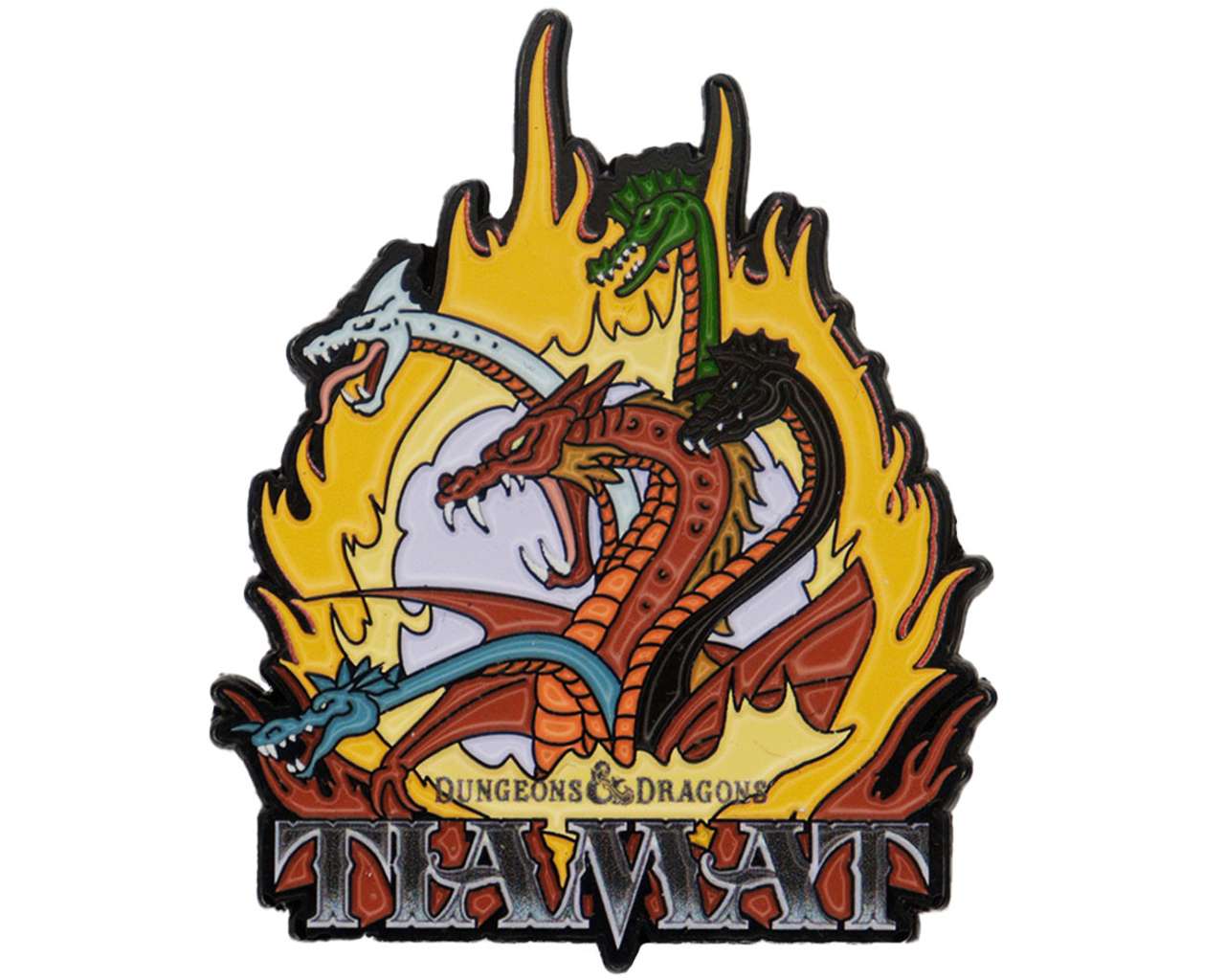 Dungeons & dragons: the cartoon 40th anniversary tiamat pin Emblem / Pin