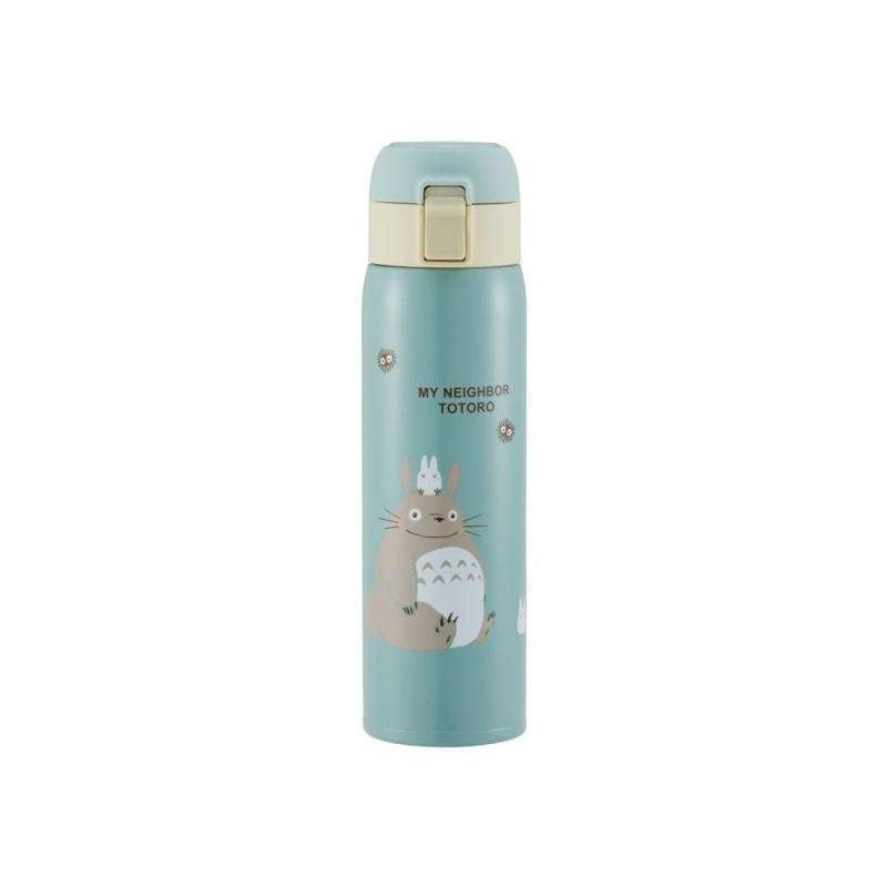 Totoro mat light green 480ml thermos flaska