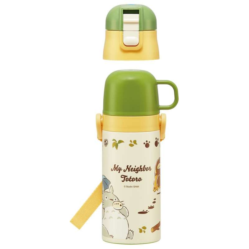 Totoro & catbus double opening thermos flaska