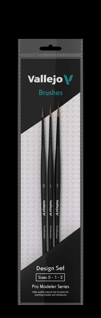 Brush pro design natural set b01991