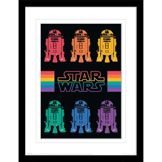 Star wars pride r2d2 rainbow