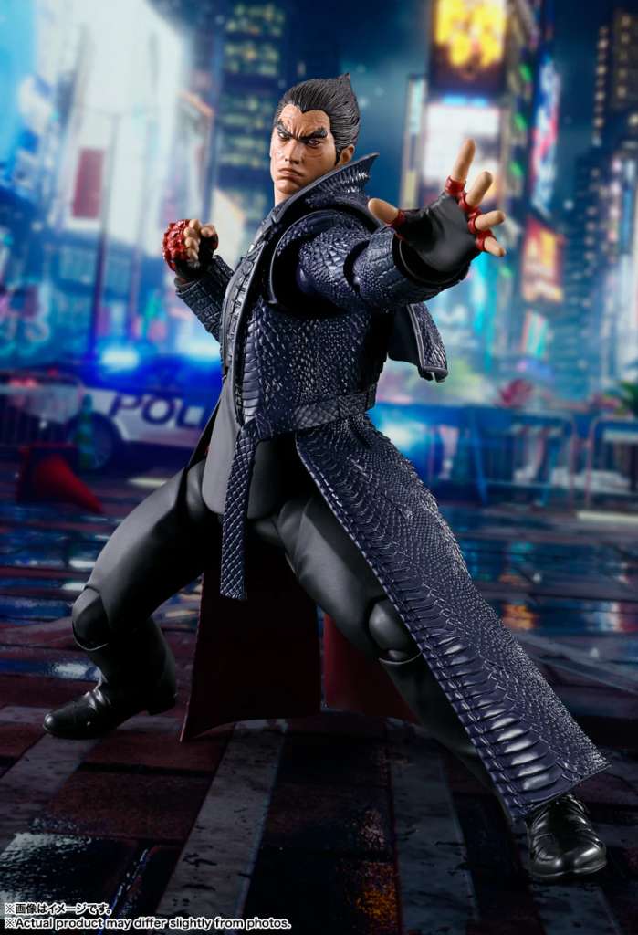 Tekken 8 Kazuya Mishima S.H.Figuarts - Detaljerad Figur