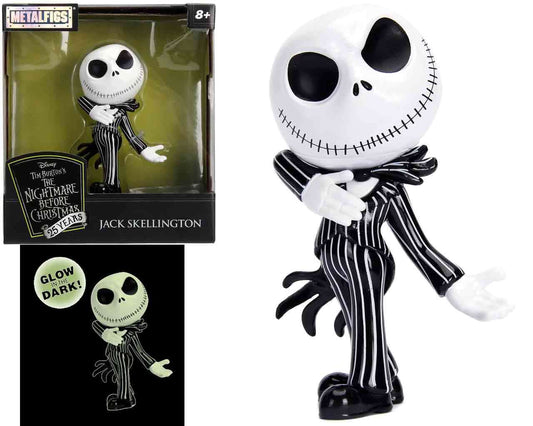 Nightmare before christmas: jack skellington - glow in the dark metal Figur