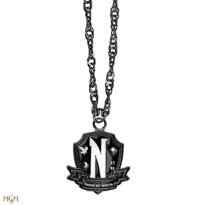 Wednesday nevermore academy locket Halsband