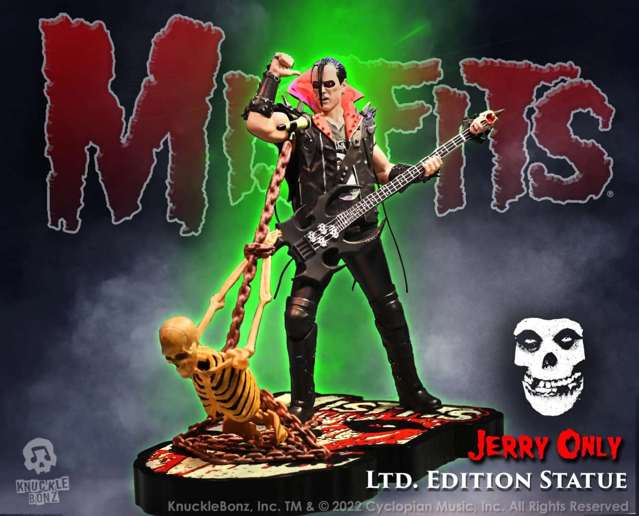 Rock iconz misfits jerry only Staty