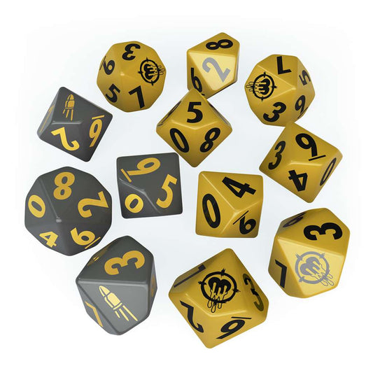 Fallout factions dice sets the operators