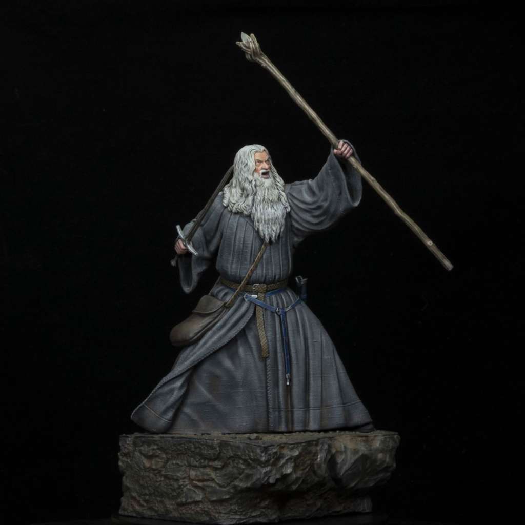 Lord of the rings gandalf in moria 18 cm Figur