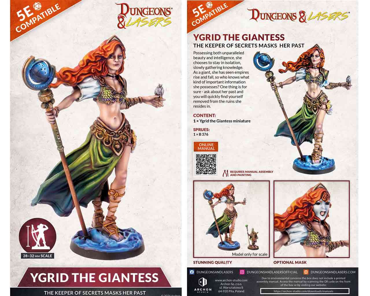 Dungeons & lasers: ygrid the giantess