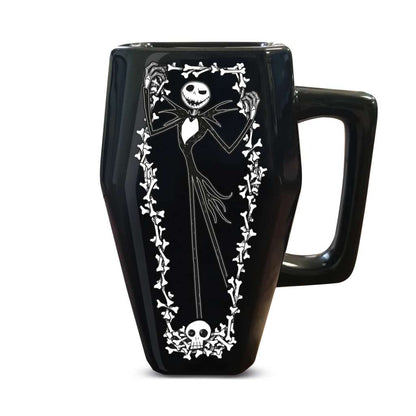 The nightmare before christmas coffin shaped mug