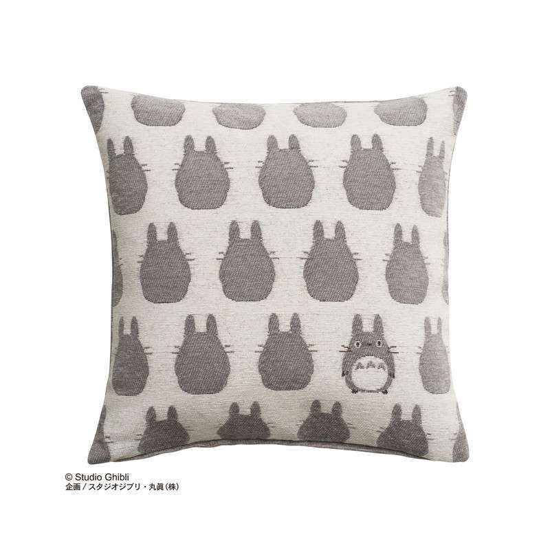 My neighbor totoro silhouette grey nap Kudde