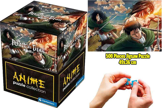 Anime Pussel collection - cube500
attack on titans: eren & mikasa - Pussel 500 pcs