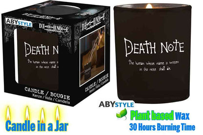 Candle in a jar - death note: light & ryuk