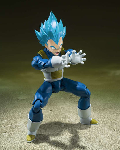 Dragon ball super ssgod ss vegeta unwavering shf