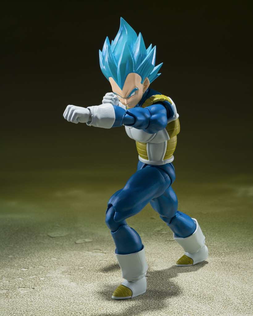 Dragon ball super ssgod ss vegeta unwavering shf