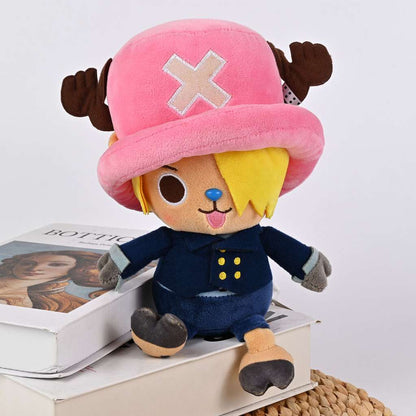 One piece chopper x sanji Gosedjur 25cm