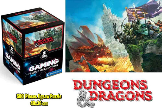 Gaming Pussel collection - cube500 dungeons & dragons: dragonfire - Pussel 500 pcs