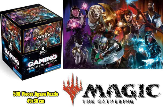 Gaming Pussel collection - cube500 magic the gathering: mana warriors - Pussel 500 pcs