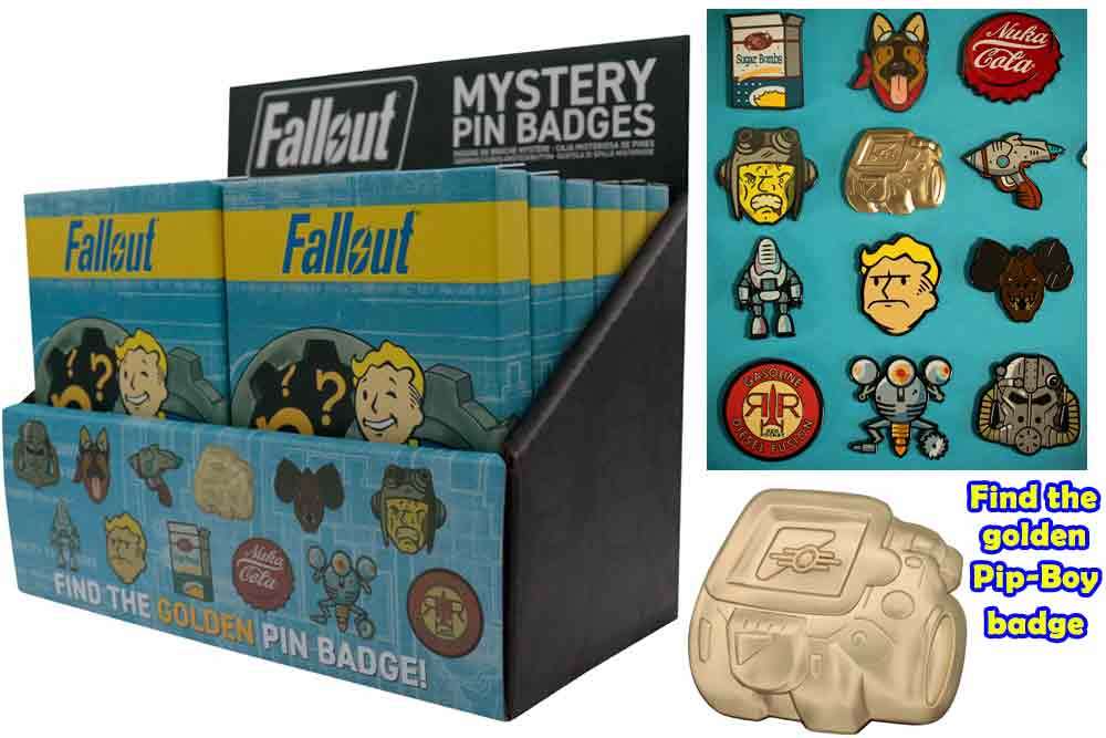 Fallout - mystery pin Emblem / Pin cdu  (12)