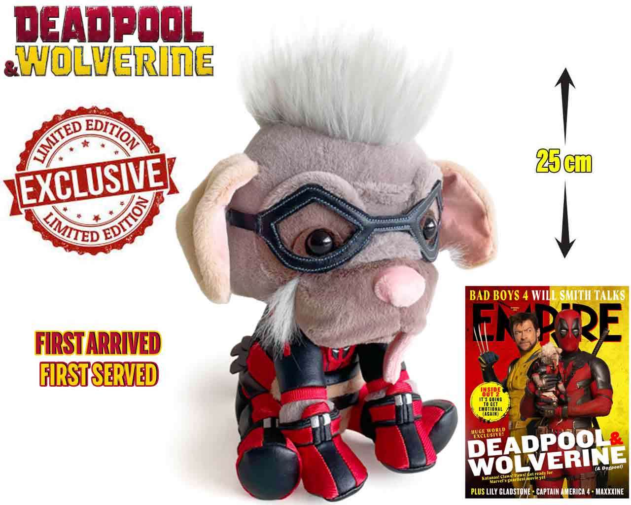 Deadpool & wolverine: dogpool Gosedjur 25 cm